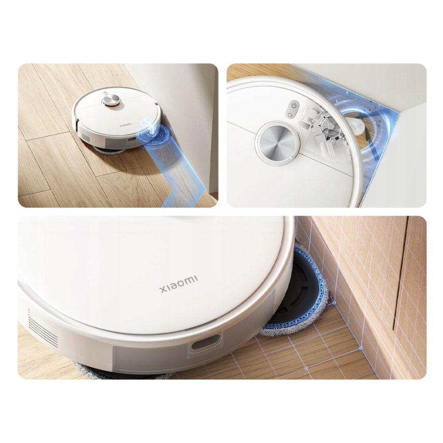Xiaomi S40 Pro Robot Vacuum BHR089REU Ρομπότ Σκούπα και Σφουγγάρισμα 15000Pa με LiDAR, WiFi και Smart Mapping