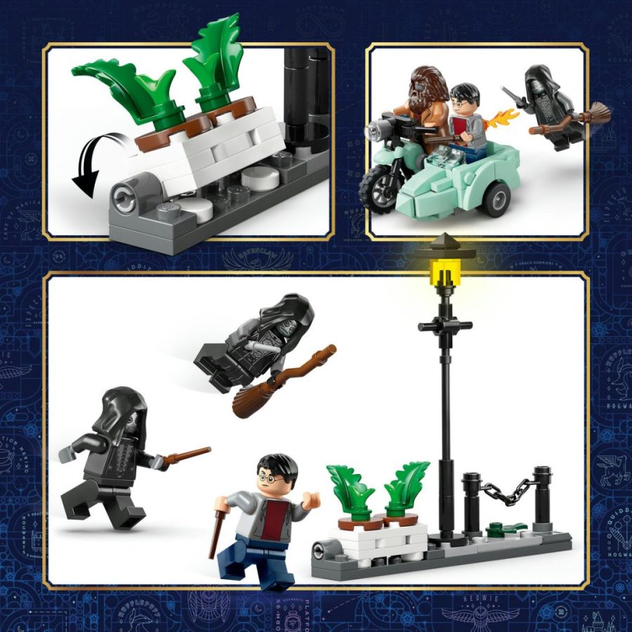 LEGO® Harry Potter Hagrid and Harrys Privet Drive Escape 8+ Ετών 124τμχ (76459)