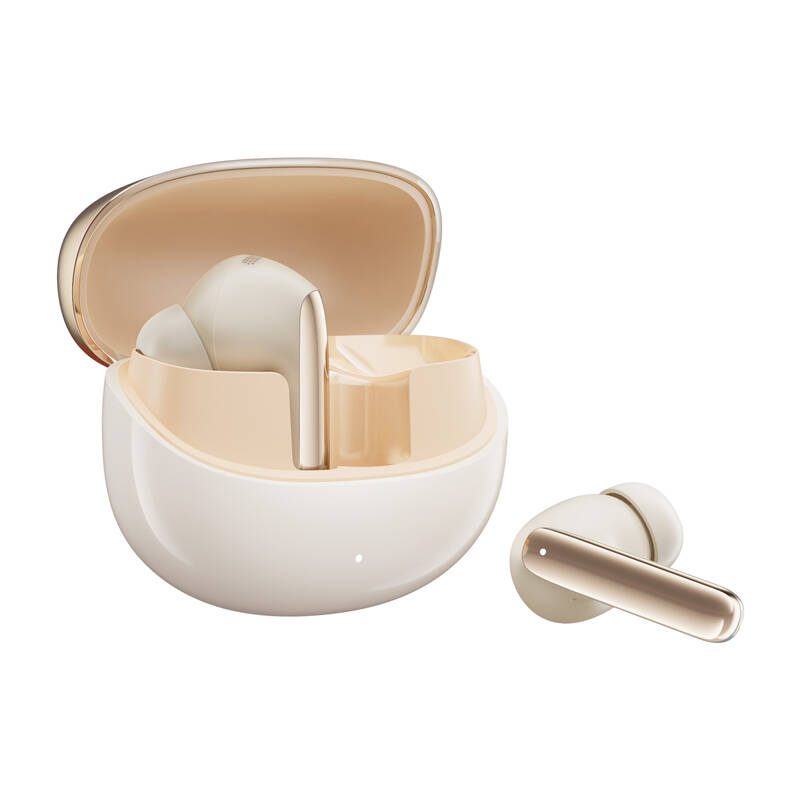 QCY MeloBuds Pro Gold HT08 TWS Bluetooth Ακουστικά – Hi-Res LDAC, Adaptive ANC, 6 Mic ENC, IPX5