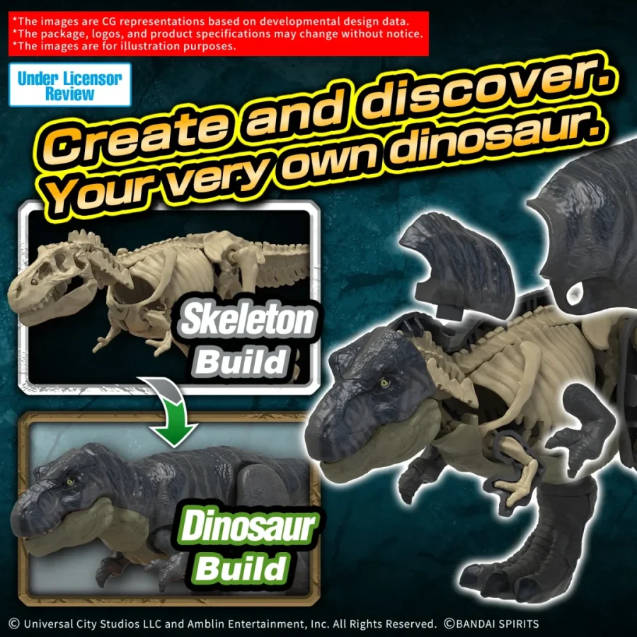Bandai Model Kit Jurassic World Plannosaurus T-Rex Model Kit