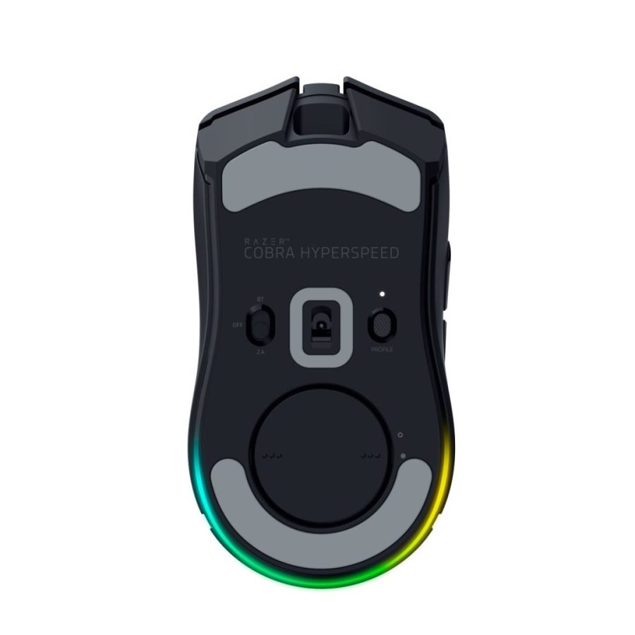 Razer Cobra Hyperspeed – Wireless RGB Gaming Mouse – 26K DPI – 2.4GHz, Bluetooth & USB C
