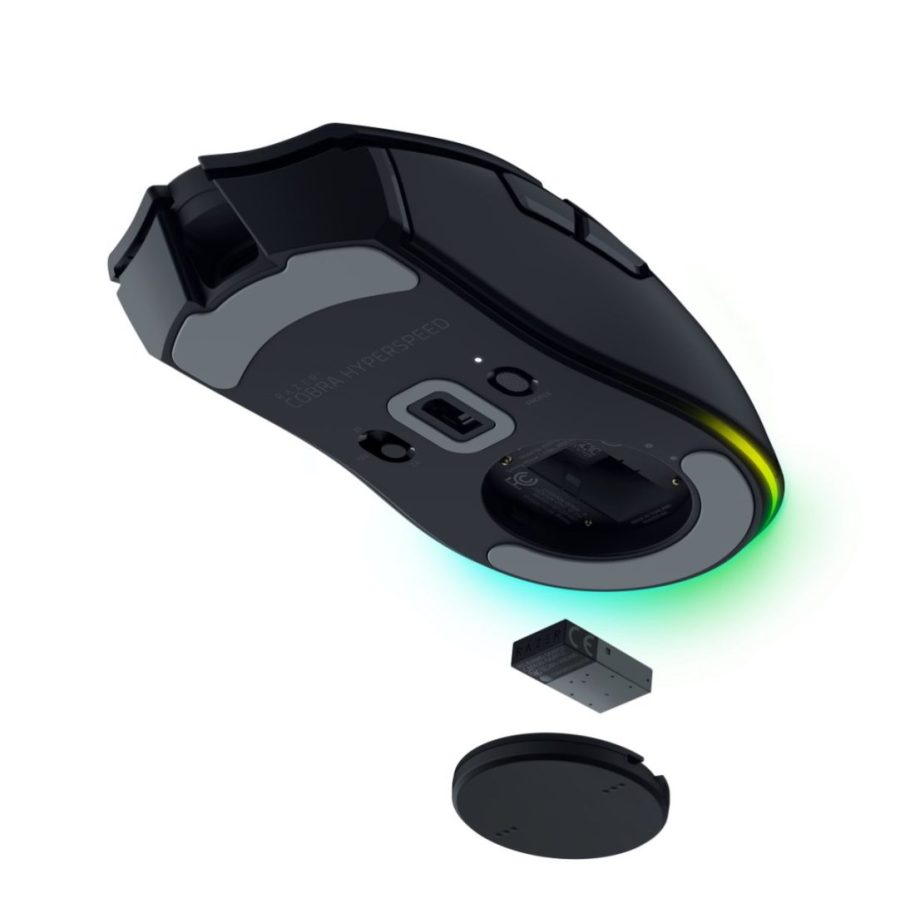Razer Cobra Hyperspeed – Wireless RGB Gaming Mouse – 26K DPI – 2.4GHz, Bluetooth & USB C