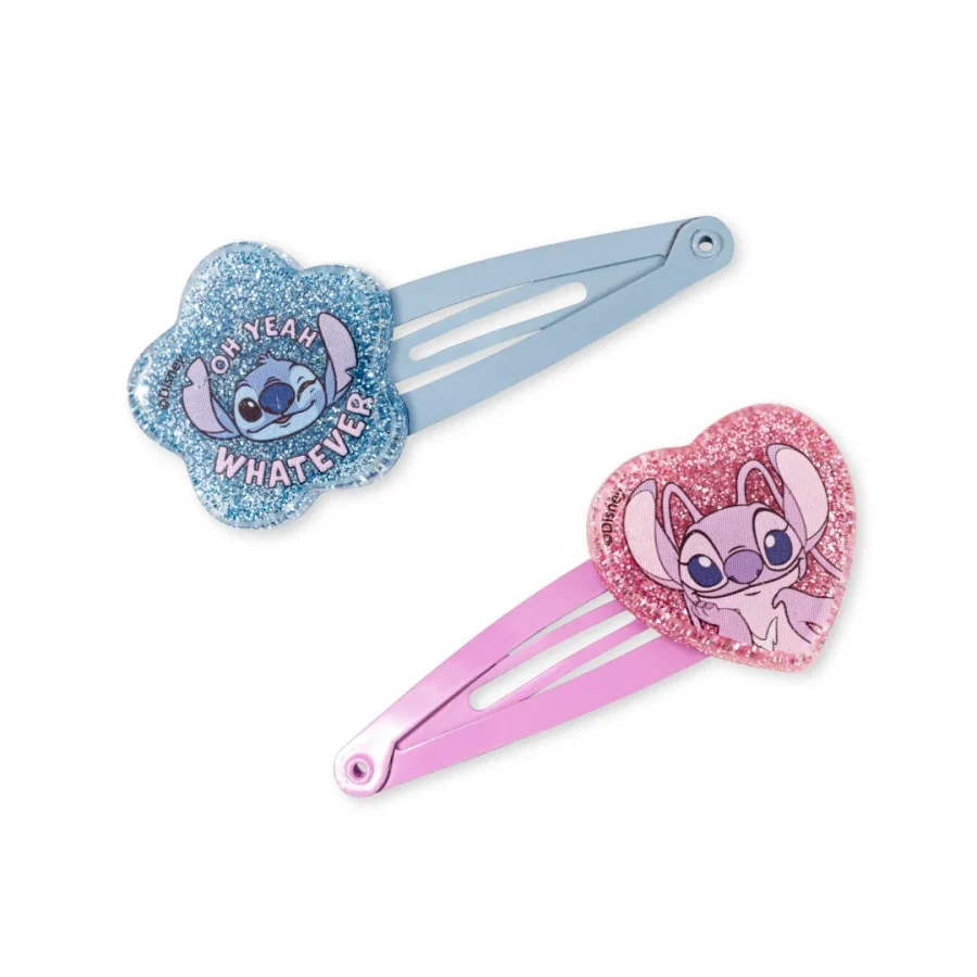 Peershardy Lilo & Stitch Bracelet Set with Charms + Hair Accessories