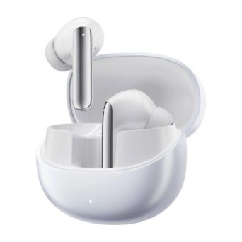 QCY MeloBuds Pro White HT08 TWS Ακουστικά Bluetooth – Hi-Res LDAC, Adaptive ANC, 6 Mic ENC, IPX5