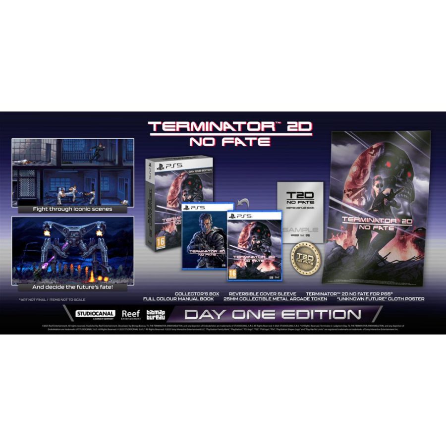 Terminator 2D: No Fate Day One Edition PS5 NEW