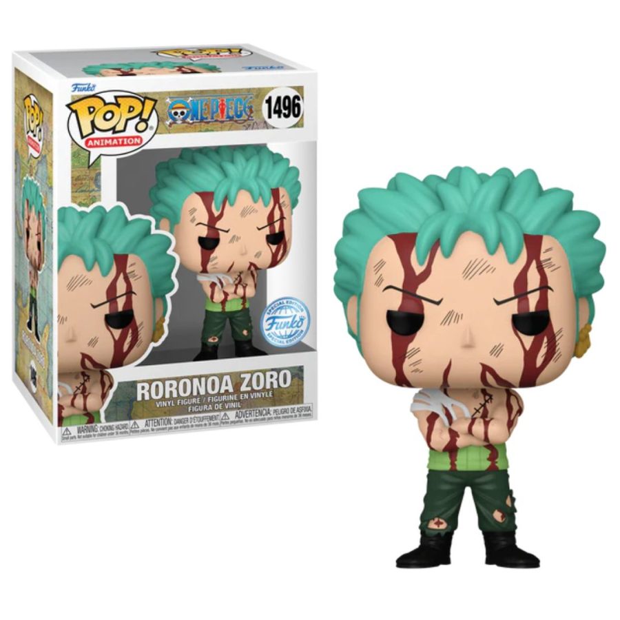 Funko Pop! One Piece – Roronoa Zoro “Nothing Happened” #1496 (Special Edition) Figure