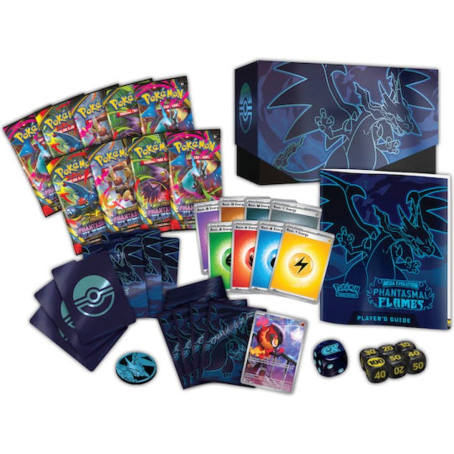 Pokémon Phantasmal Flames Elite Trainer Box Phantasmal Flames Deck | Συλλεκτικό Set Καρτών TCG Trading Card Game