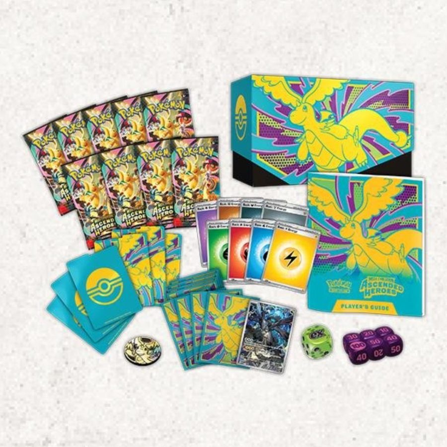 Pokemon Trading Cards TCG Mega Evolution: Ascended Heroes Elite Trainer Box – Booster Set & Αξεσουάρ