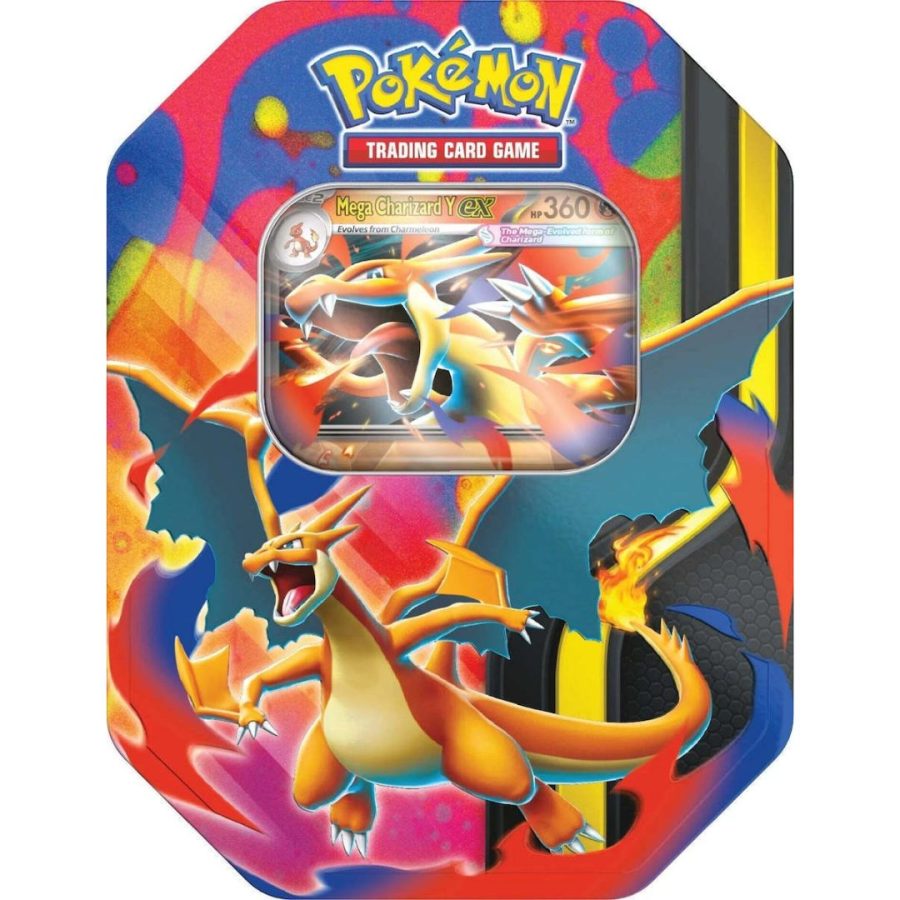 Pokémon TCG Mega Evolution Ascended Heroes Mega Charizard Y ex Tin – Promo Κάρτα και 4 Booster Packs