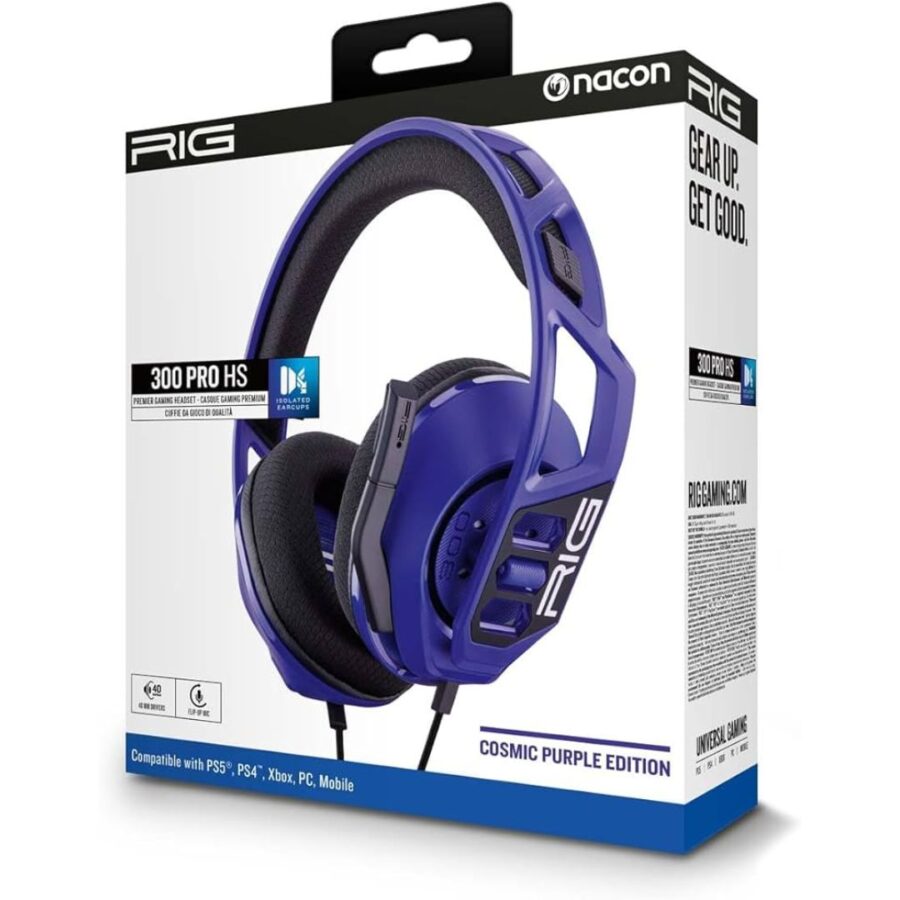 Nacon Gaming Ακουστικά RIG 300 Pro HS Cosmic Headset (PS5/PS4)
