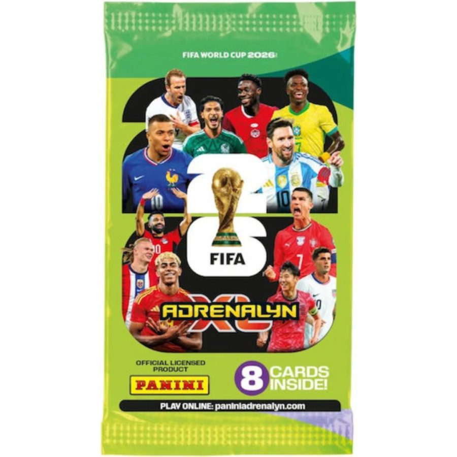 Panini FIFA World Cup 2026 Adrenalyn XL Φακελάκι Καρτών 8 Τεμ. – Booster Pack