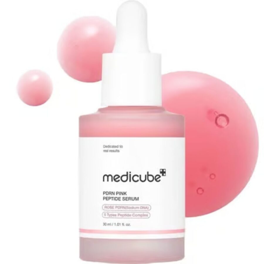 Medicube PDRN Pink Peptide Serum 30ml – Ορός Προσώπου για Ανάπλαση, Λάμψη & Αντιγήρανση