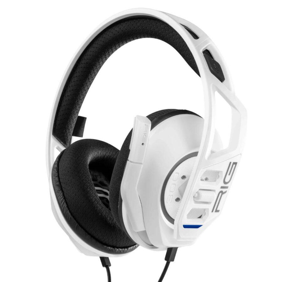 Nacon Gaming Ακουστικά RIG 300 Pro HS White Headset (PS5/PS4)
