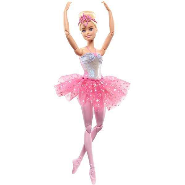 Barbie Dreamtopia Twinkle Lights Ballerina Κούκλα με Φωτεινό Φόρεμα Mattel (HLC25)