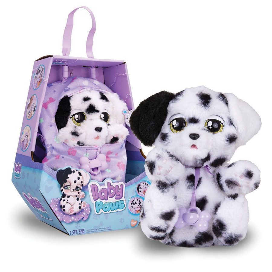 Baby Paws Λούτρινα Διαδραστικά Σκυλάκια Plush Interactive Dogs (Τυχαίο Σχέδιο) (1607-91762)