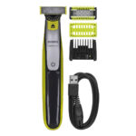 Philips OneBlade 360 QP2834/23 Ξυριστική Μηχανή Προσώπου και Σώματος Επαναφορτιζόμενη – Αδιάβροχη, 360° Λεπίδα, Υγρό και Στεγνό Ξύρισμα