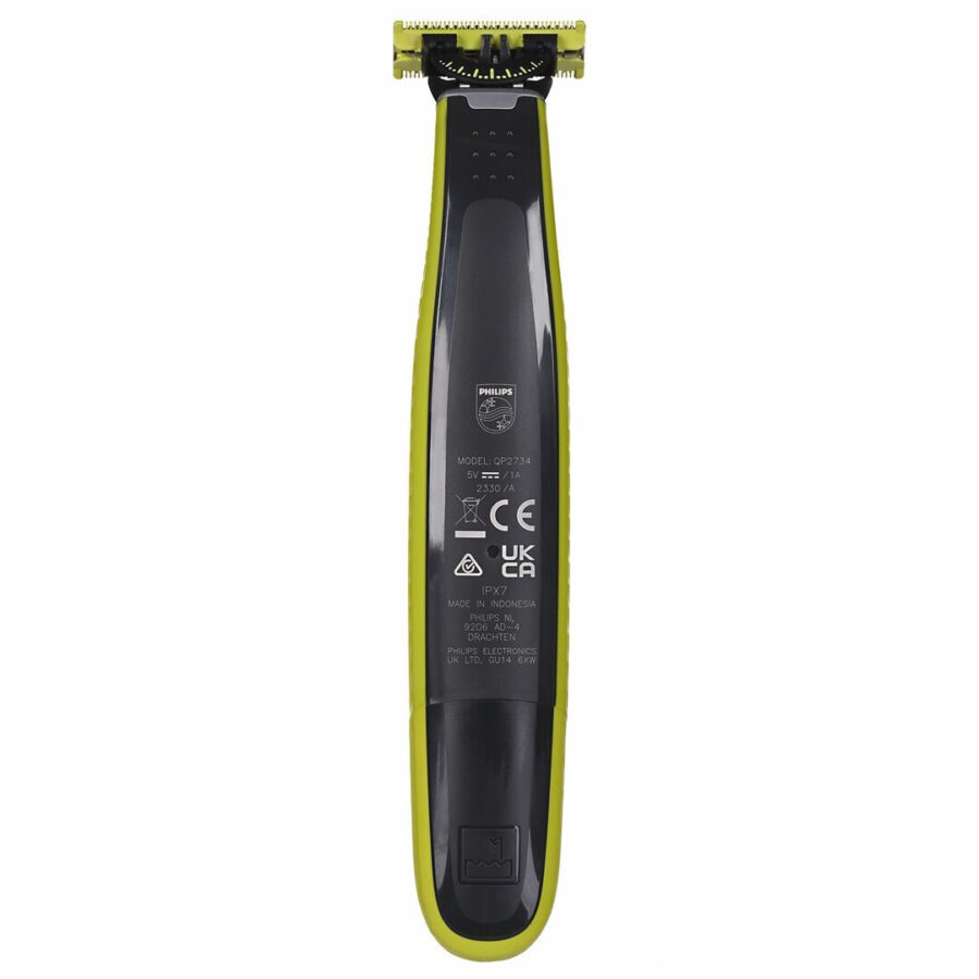 Philips OneBlade 360 QP2834/23 Ξυριστική Μηχανή Προσώπου και Σώματος Επαναφορτιζόμενη – Αδιάβροχη, 360° Λεπίδα, Υγρό και Στεγνό Ξύρισμα