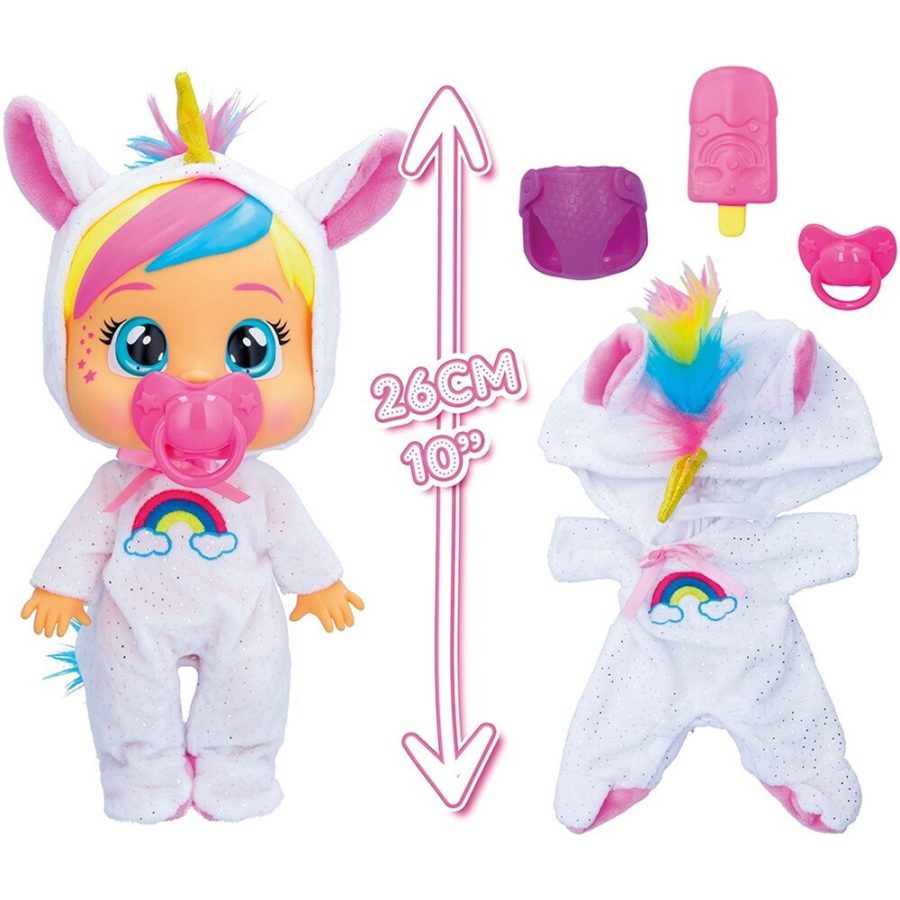 Cry Babies Loving Care Fantasy Διαδραστική Κούκλα Κλαψουλίνια που Κλαίει με Αληθινά Δάκρυα (4104-91595)