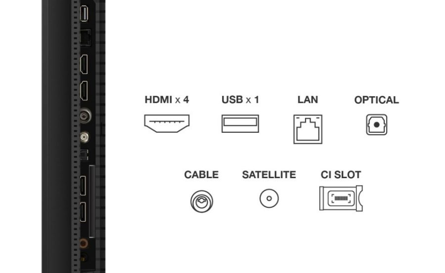 TCL Τηλεοραση 50C61K 50" 4K QD-Mini LED Smart TV Google TV HDR 144Hz (2025)