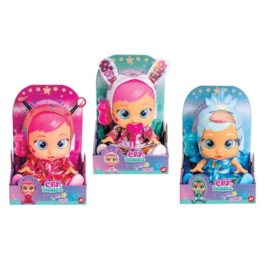 Cry Babies Tiny Cuddles Stars Λαμπάδα 2026 με Κούκλα Κλαψουλίνια Πασχαλινή Λαμπάδα  (Τυχαια Επιλογη)