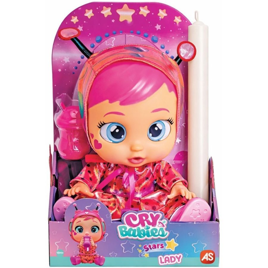 Cry Babies Tiny Cuddles Stars Λαμπάδα 2026 με Κούκλα Κλαψουλίνια Πασχαλινή Λαμπάδα  (Τυχαια Επιλογη)