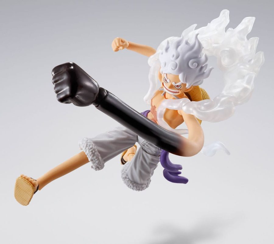 Bandai Tamashii Nations One Piece - Luffy Gear 5 "Egghead Island" Figure S.H. Figuarts 15cm