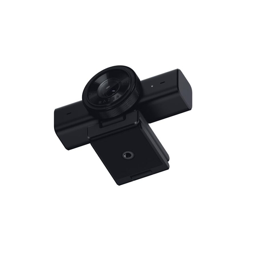Razer KIYO V2 X Black – 2K 60fps – Auto Focus – 80° FOV – Low Light Sensor – USB Streaming Webcam