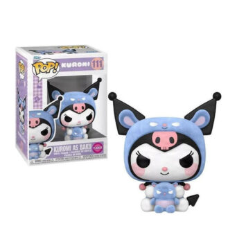Funko Pop! Kuromi as Baku Flocked #111 Vinyl Figure – Συλλεκτική Φιγούρα Sanrio Limited Edition