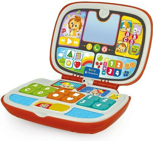 Baby Clementoni Laptop που Μιλάει Ελληνικά Εκπαιδευτικό Παιχνίδι για Παιδιά 9+ Μηνων (1000-63375)
