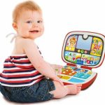 Baby Clementoni Laptop που Μιλάει Ελληνικά Εκπαιδευτικό Παιχνίδι για Παιδιά 9+ Μηνων (1000-63375)