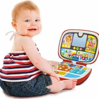 Baby Clementoni Laptop που Μιλάει Ελληνικά Εκπαιδευτικό Παιχνίδι για Παιδιά 9+ Μηνων (1000-63375)
