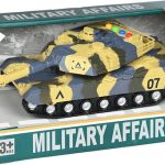 Martin Toys Φρίξιον Τανκ 26cm 1:16 σε κουτί με Φώτα και Ήχους RJ101 3+ (RJ101)