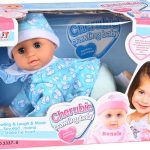 herubic Crawling Baby Κούκλα Μωρό που Μπουσουλάει με Ήχους Γέλιου & Κλάματος (3337-8)