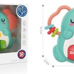 Martin Toys Μουσικό Πιανάκι Bebe Ελεφαντάκι με Μελωδίες & Φώτα (HE0549)