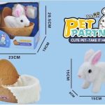 Martin Toys Λαγουδάκι Μπαταρίας με Κίνηση & Ήχους Pet Partner (1697)