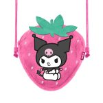 Karactermania Kuromi Strawberry Mini Fur Shoulder Bag 20x15x6cm
