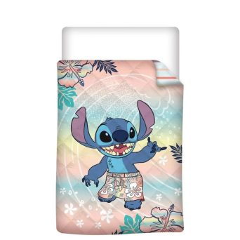 AyMax Disney Stitch Beach Παπλωματοθήκη Quilt Cover 140x200cm