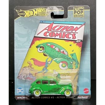 Hot Wheels Action Comics Superman Sedan 1:64 – Συλλεκτικό Αυτοκινητάκι Die-Cast