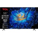 TCL Τηλεοραση 55C61KS 55" Smart TV 4K Mini LED HDR Google TV 2025