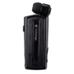 iXchange UA28 V2.0 Retractable Bluetooth Headset Black – Handsfree με Δόνηση, Multipoint, 7.5h Ομιλία