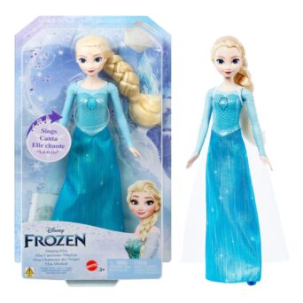 Disney Frozen Elsa Κουκλα που Τραγουδάει JDX52 – Mattel με Γαλάζιο Φόρεμα και Ήχους
