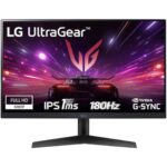 LG Οθονη 24GS60F-B UltraGear 24'' Gaming Monitor FHD IPS 180Hz – Υψηλή Απόδοση & Ομαλό Gameplay