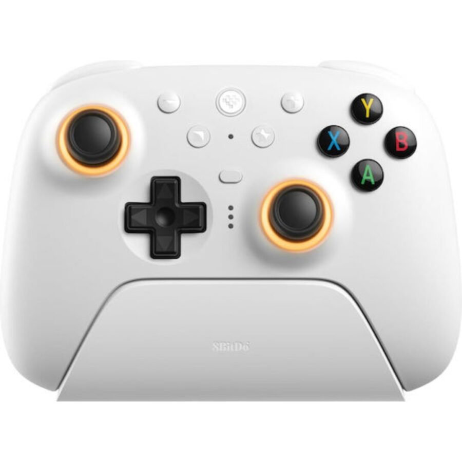 8BitDo Ultimate 2 Wireless Controller 2.4G για PC – Gamepad με Charging Dock & Hall Effect Joysticks