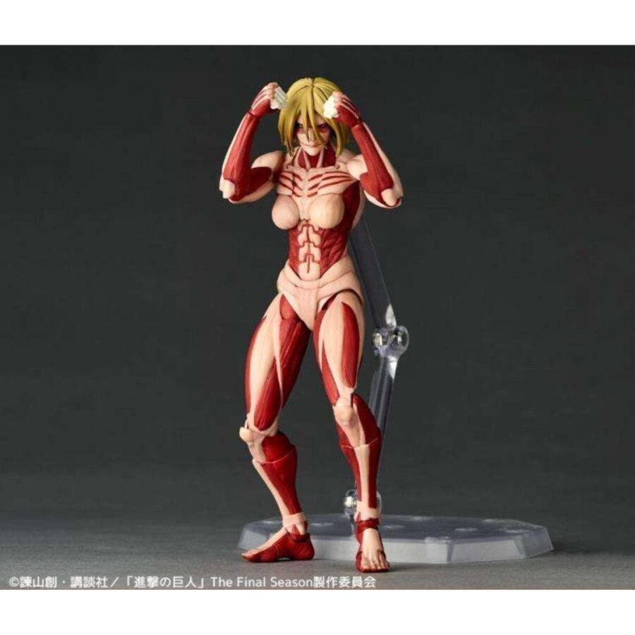 Attack on Titan Female Titan Revoltech A.Y. Φιγούρα 16cm – Συλλεκτική Figure Anime