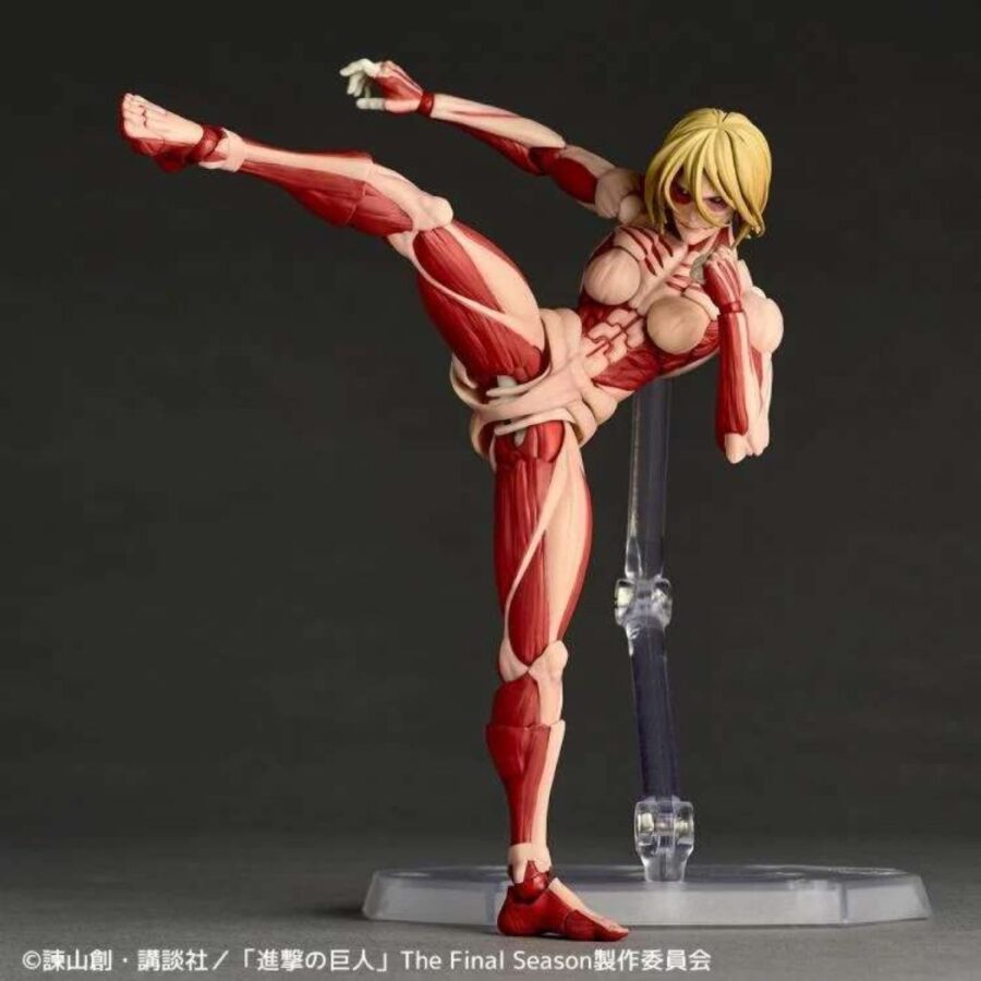 Attack on Titan Female Titan Revoltech A.Y. Φιγούρα 16cm – Συλλεκτική Figure Anime