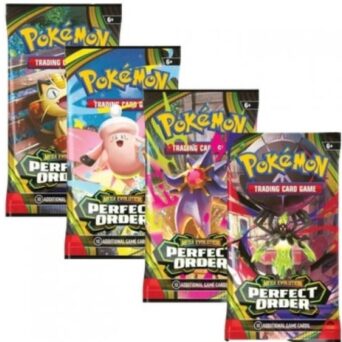 Pokemon Trading Cards TCG Mega Evolution Perfect Order Booster Pack (EN) POK137110 – 1 Pack Τυχαίας Επιλογής | Νέα Συλλογή 2026