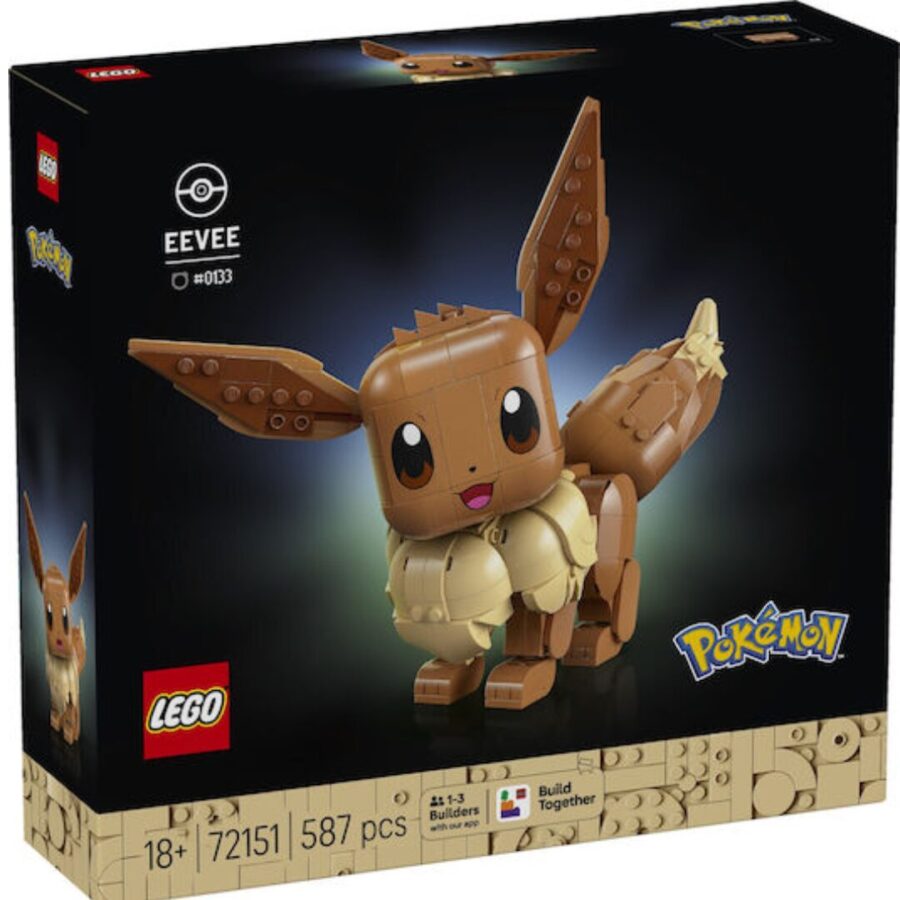 LEGO Pokémon Eevee 72151 – Συλλεκτικό Σετ Κατασκευής 587 Κομμάτια