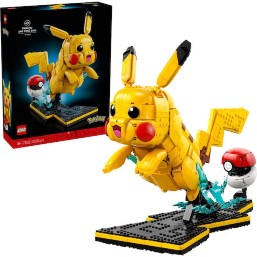 LEGO Pokemon Pikachu and Poke Ball (72152)