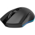 Gembird Firebolt MUSGW-6BL-02  Ασύρματο Gaming Ποντίκι RGB με 6 Κουμπιά και Επαναφορτιζόμενη Μπαταρία – Μαύρο
