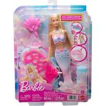 Mattel Barbie Γοργόνα με Φούσκες JLW56 – Κούκλα Barbie Fantasy Fairytale World